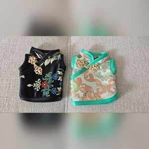 Traditional Chinese Floral and Patterned Dress for LABUBU